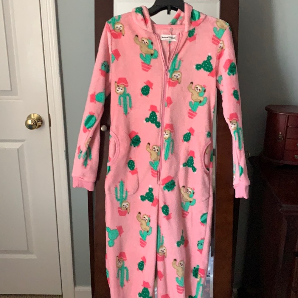 Weekend Edition Hooded Onesie Pajamas
